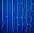 Уличная светодиодная гирлянда Uniel занавес 220V синий ULD-C2030-240/TWK BLUE IP67 UL-00001358