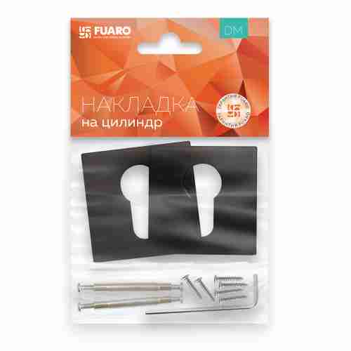 Накладка под цилиндр Fuaro ET DM BL-24 чёрный