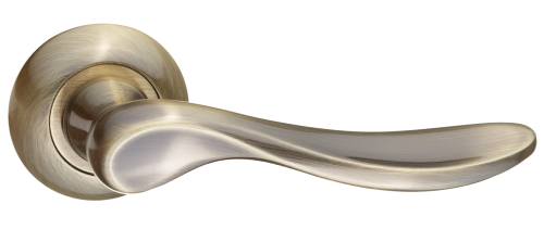 Ручки дверные RENZ INDH 430-08 AB Фелиса бронза античная