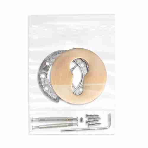 Накладка на цилиндр ESC.C.RLR/R.486 SSG-39 сатинированное золото (1 шт.)