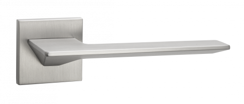 Ручка дверная "Латте", серия SLIM, никель супер матовый