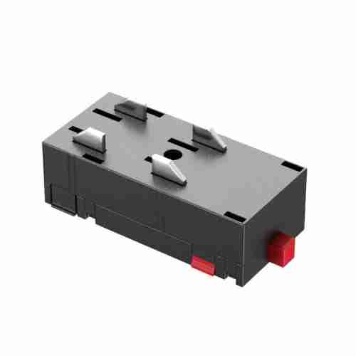 Прямой соединитель для шинопровода Denkirs TR2101-BK