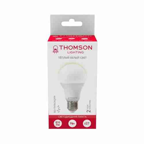 Лампа светодиодная Thomson E27 9W 3000K груша матовая TH-B2003