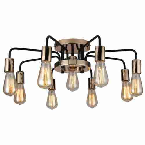 Люстра потолочная Artelamp Gelo A6001PL-9BK