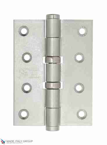 136AC403 Петля дверная универсальная ALDEGHI PREMIUM 102x76x3 матовый хром