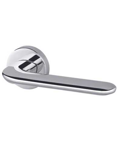 Комплект: Ручки Armadillo Urban Excalibur URB4 СР-8+Завертка+Бесшумный замок и Петли Fuaro/хром