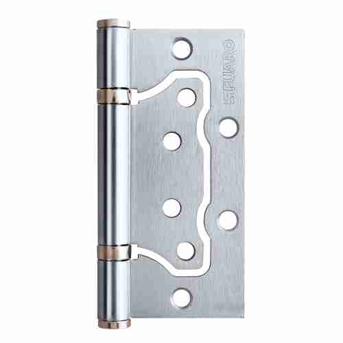 Комплект 4 шт. - Петля универсальная без врезки Fuaro 500-2BB/BL 100x2,5 WP (белый жемчуг) БЛИСТЕР