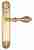 Дверная ручка Venezia "ANAFESTO" на планке PL87 полированная латунь