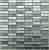 Мозаика Bonaparte стекло с камнем Silver Light 4х15х48 30х30,5