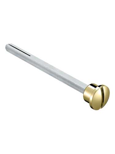 Четырехгранник Morelli Luxury LUX-SPINDLE-WC 110 OTL 110мм с кнопкой, цвет золото