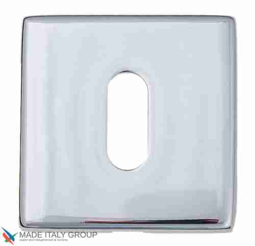 Накладка под ключ буратино на квадр. основании Fratelli Cattini KEY 8FS-CR полированный хром 2 шт.