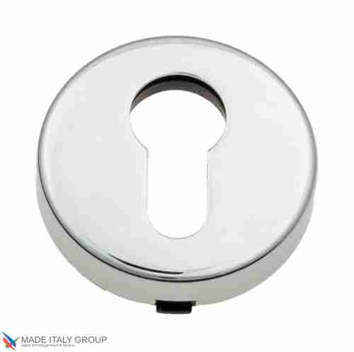 Накладка под цилиндр на круглом основании Fratelli Cattini CYL 7-CR полированный хром 2 шт.