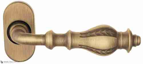 Дверная ручка для профильных дверей Venezia "GIFESTION" EP матовая бронза