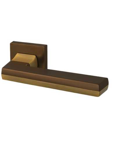 Комплект: Ручки Armadillo Urban Groove USQ5 BB/SBB/BB -17+Завертка+Магн замок и Петли Fuaro/кор брон