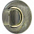 Завертка дверная сантехническая Armadillo WC-BOLT BK6-1AB/GP-7 бронза/золото