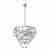 Подвесная люстра Divinare Chara 3508/17 LM-6