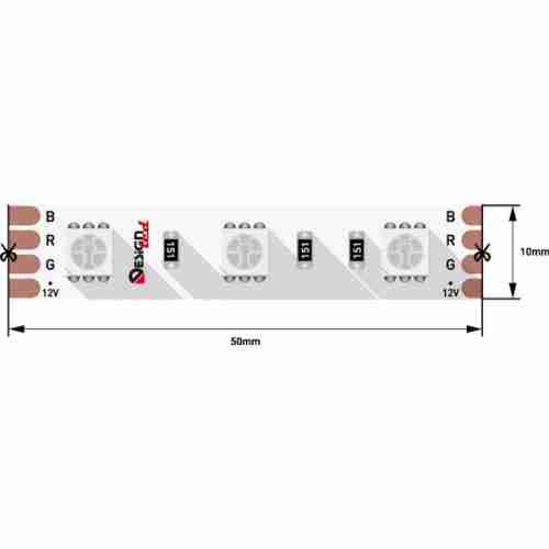 Светодиодная лента DesignLed LUX DSG560-12-RGB-33