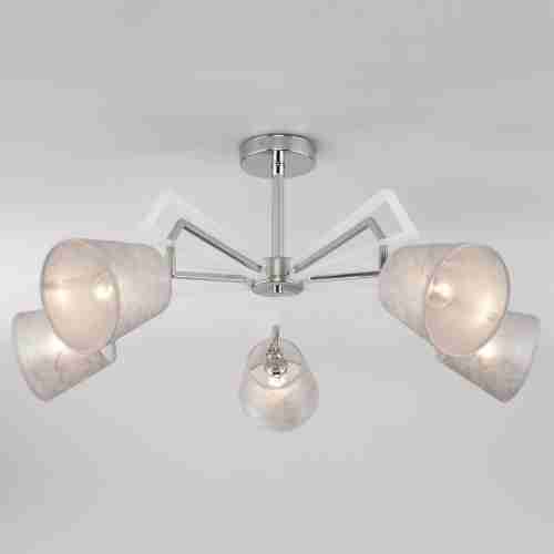 Потолочная люстра Eurosvet 60082/5 хром