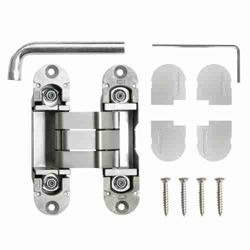 Комплект 10 шт. - Петля Armadillo (Армадилло) скрытой установки U3D8000.VPG SC мат. хром TECH