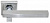 Ручка дверная межкомнатная Morelli MH-16 SC/CP-S матовый хром/полированный хром
