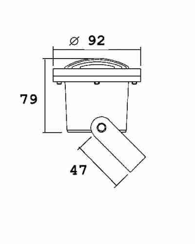 Прожектор уличный Oasis Light 12611 12611 Bl