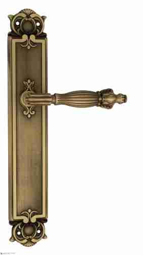 Дверная ручка Venezia "OLIMPO" на планке PL97 матовая бронза