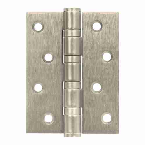 Комплект 10 шт. - Петля Armadillo (Армадилло) универсальная IN4500UC-BL SN 102x75x3 INOX304  матовый никель БЛИСТЕР