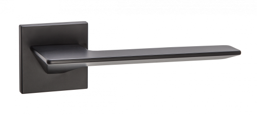 Ручка дверная "Латте", серия SLIM, черный