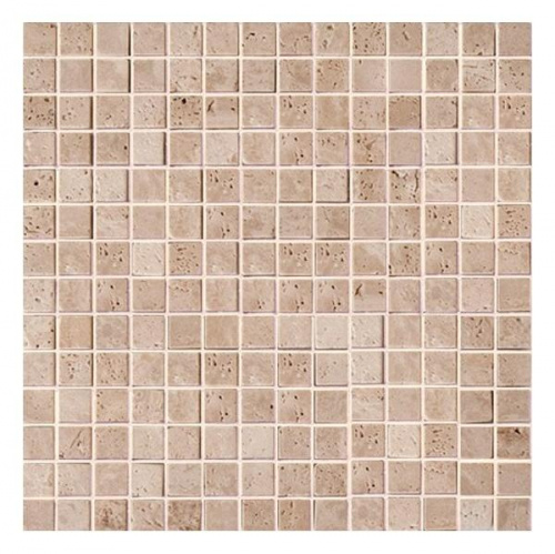Мозаика Colori Viva Natural Stone CV20143 Mos.Turkish Travertine Tumbled+Sealed 20x20 30,5х30,5