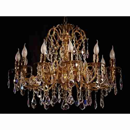 Люстра подвесная Brizzi 8888/12 AB Leaf crystal