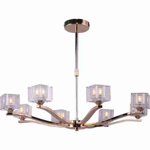 Люстра потолочная N-Light 3133-8P золото