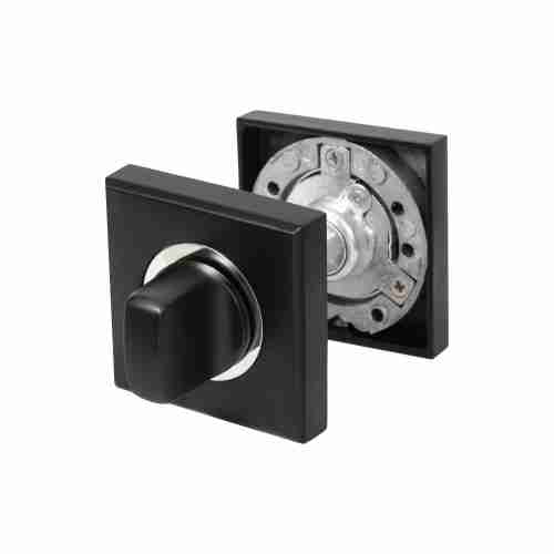 Завертка сантехническая Ajax (Аякс) с фиксацией ключом BK6.FIX.JK BL-24 черный