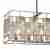 Подвесная люстра Lumien Hall Барумини LH3046/7PR-NK