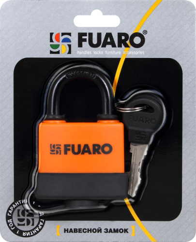 Замок навесной Fuaro PL-3640 (40 мм) 3 англ. кл.