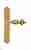 Дверная ручка Venezia "LUCRECIA" на планке PL02 полированная латунь