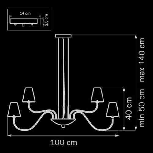 Подвесная люстра Lightstar Diafano 758164