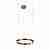 Подвесной светодиодный светильник Loft IT Ring 10013M