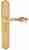 Ручка дверная Extreza EVITA (Эвита) 301 на планке PL01 PASS полированное золото F01