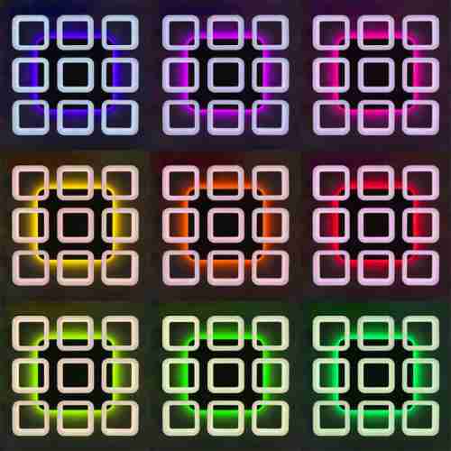 Потолочная светодиодная люстра Citilux Паркер Смарт CL225A295E