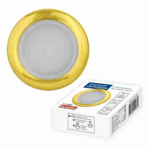 Встраиваемый светильник Fametto Arno DLS-A201 GU5.3 IP44 Gold