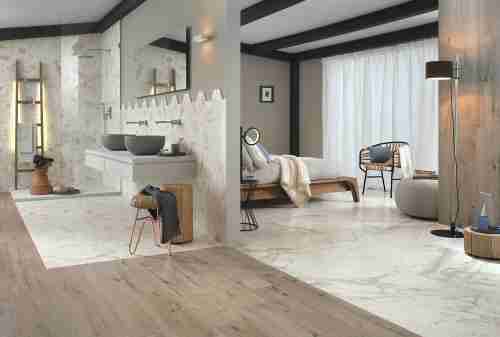 Плитка керамическая Ragno R4UF06 Bistrot Calacatta Michelangelo Ret 40x120