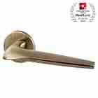 Ручки дверные межкомнатные Armadillo TWIN URS AB-7 бронза