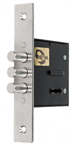 Замок врезной сувальдный МЕТТЭМ ЗВ8 852.0.0, 3 кл.