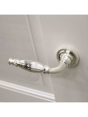 Ручка дверная Armadillo (Армадилло) межкомнатная R.CL55.Bella (Bella CL2) SILVER-925 серебро 925  Набор 9