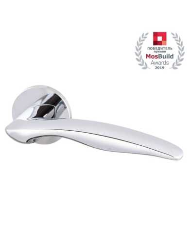 Комплект: Ручки Armadillo WAVE URS CP-8 + Завертка BK6.R.URS52 CP-8 хром