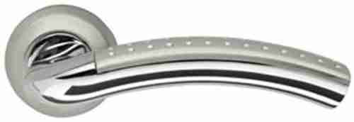 Комплект на 6 дверей - Ручка дверная межкомнатная Armadillo Libra LD26-1SN/CP-3 матовый никель/хром