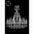 Люстра подвесная Art Classic 11.25.12+6.300.XL-91.Cr.Sp