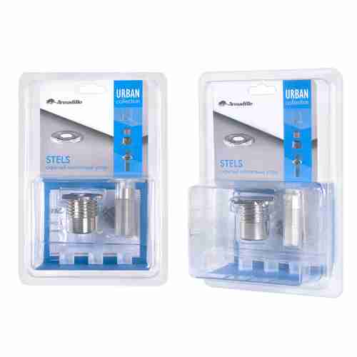 Упор дверной скрытый STELS TR Прозрачный