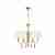 Подвесная люстра Mantra Paola Painted Gold 3540