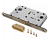 Защелка сантехническая магнитная RENZ INLBM 5096 pl AB с пластиковой ответной планкой, бронза античная